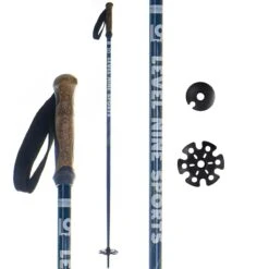 L9 Sports Cork Grip Ski Poles 2022