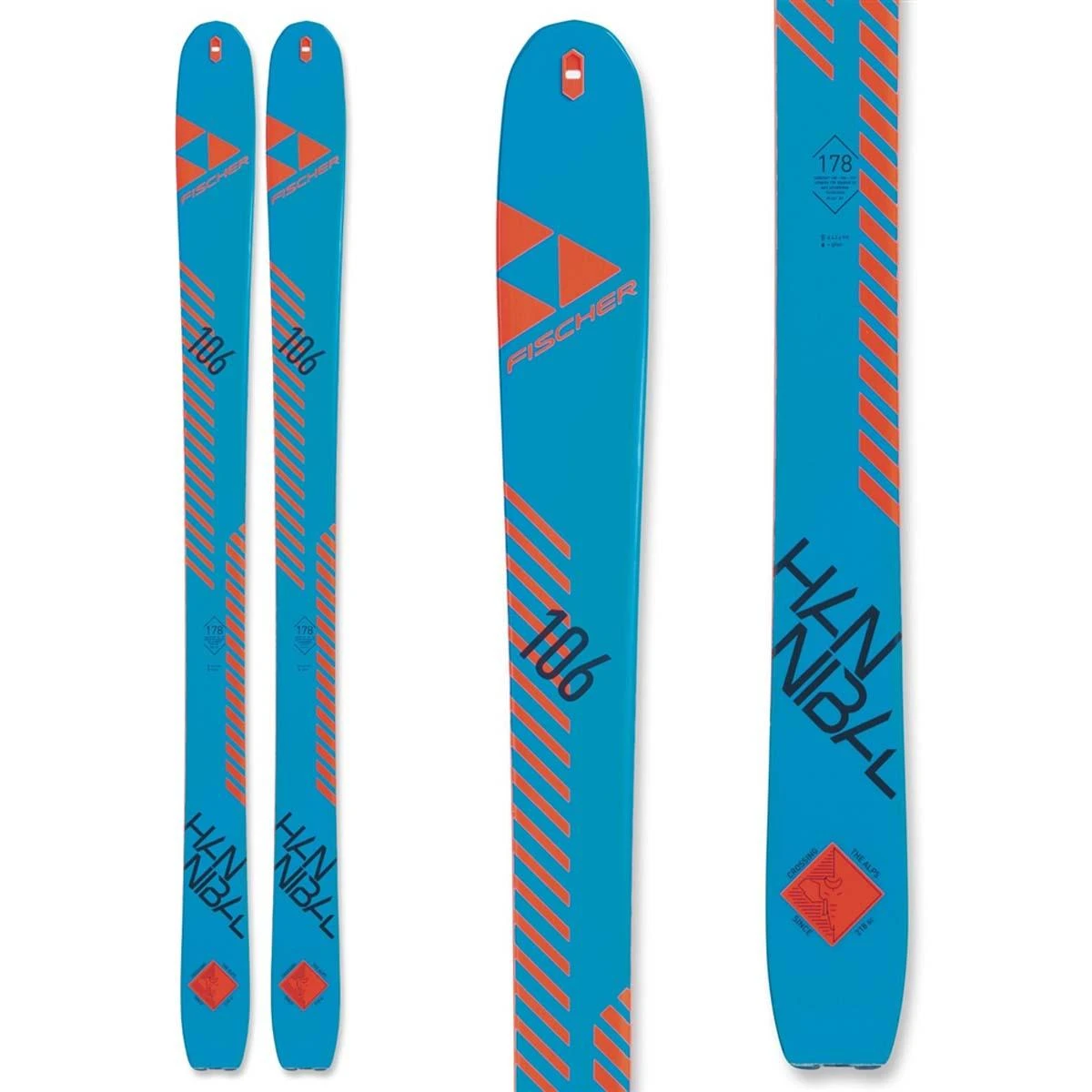 Fischer HANNIBAL 106 CARBON Skis 2022